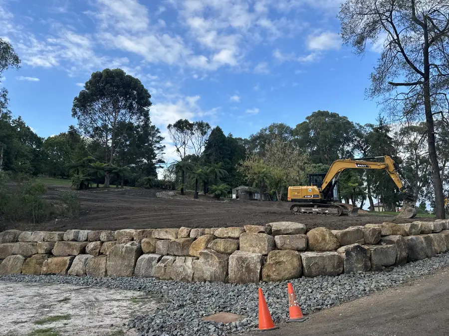 Entire Excavations — rockwall retaining wall construction